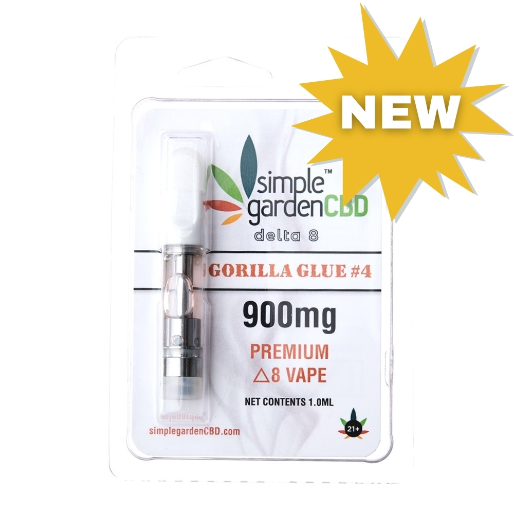 900mg Delta8 THC Vape Gorilla Glue 4 Flavor Buy Delta8 THC Vapes