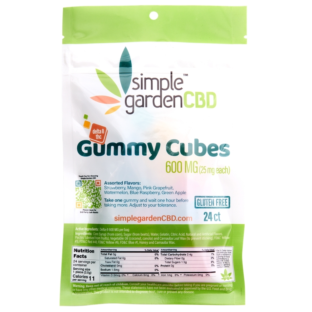 Delta-8 Gummies (24) | Buy Delta 8 THC, Edibles, Gummies | Simple