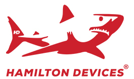 Logo for Hamilton Devices whose CBD vape batteries can be purchased online from Simple Garden CBD.