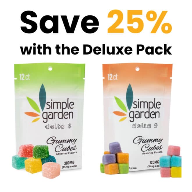 Delta-8 THC & Delta-9 THC Gummies Pack (12 Count) - Deluxe Pack