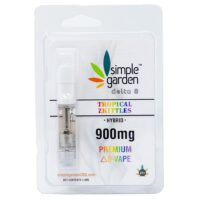 900mg Delta-8 THC Vape Cartridge - Tropical Zkittles (Hybrid