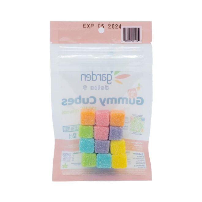 120mg Delta 9 THC Gummies edibles sold online by Simple Garden.