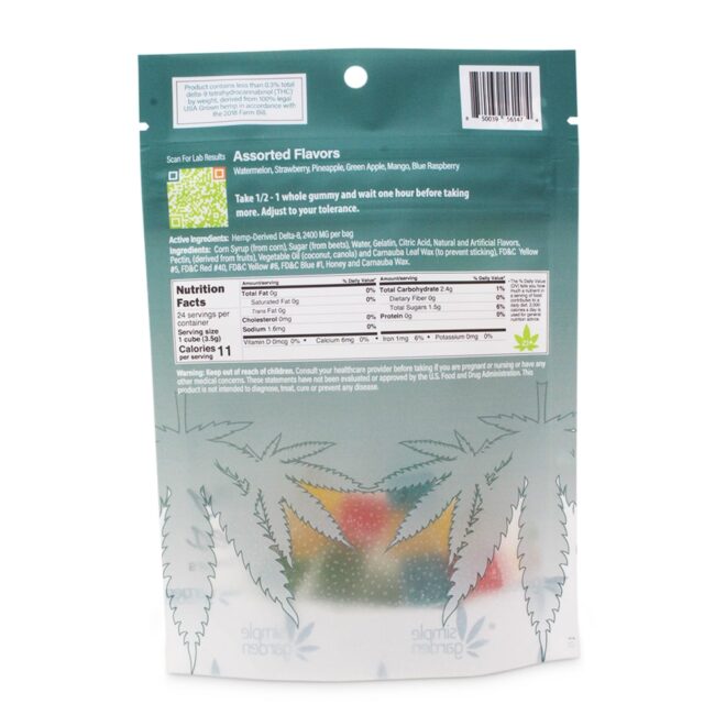 2400mg Delta-8 THC Gummies (24 Count) - Variety Pack - Image 2
