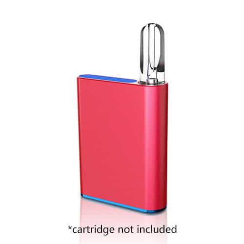 CCELL vape battery in red with blue frame