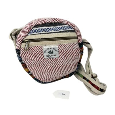 Hemp Round Crossbody Bags - Hemp Round Crossbody Bag - 0008