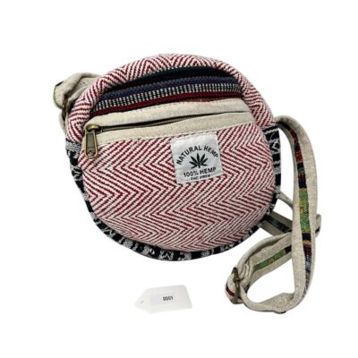Hemp Round Crossbody Bags - Hemp Round Crossbody Bag - 0009