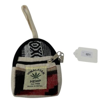 Hemp Clutch Bags - Top Wrist Strap - Clutch w/ Top Strap - 0059