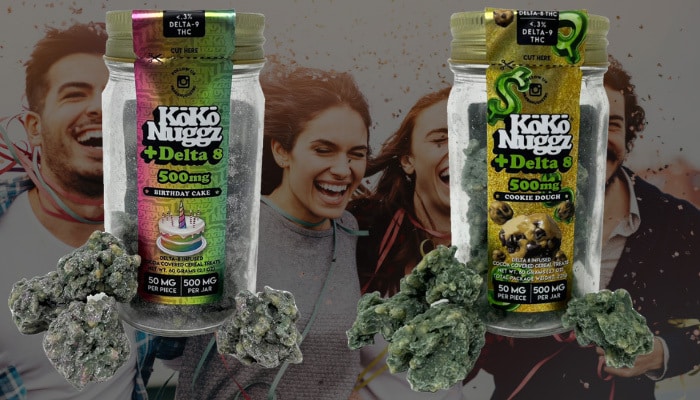 Two jars of KoKo Nuggz in Fresno, CA, sold by Simple Garden.