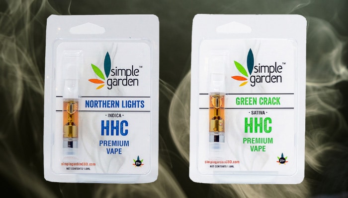 Simple Garden CBD offers HHC products to buy online in Cincinnati, Ohio.