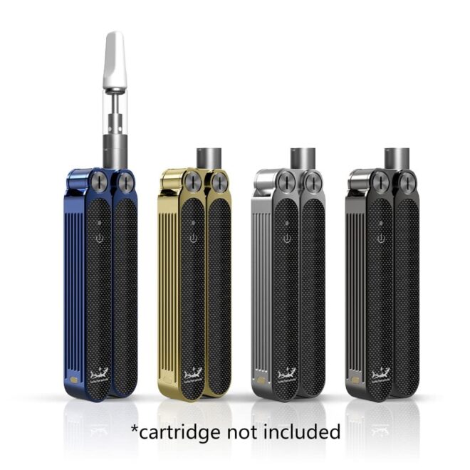 Gunmetal Butterfly Vape Battery from Hamilton Devices sold online and in store at Simple Garden.