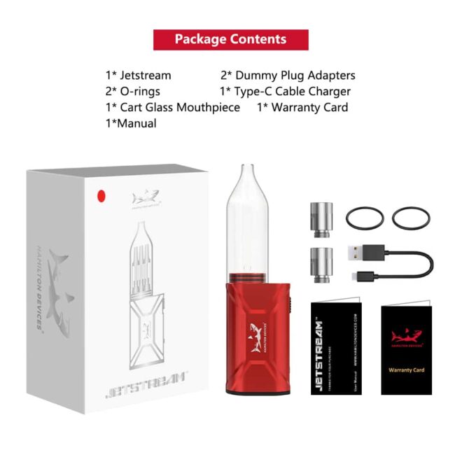 Hamilton Devices Jetstream vape battery sold online and in store from Simple Garden CBD.