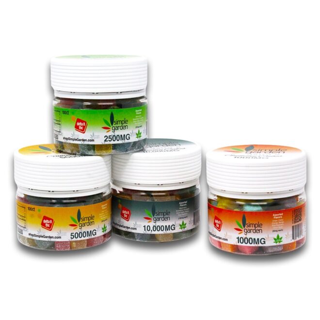 2500mg Delta-8 THC Gummies (100 Count) - Assorted Flavors - Image 6