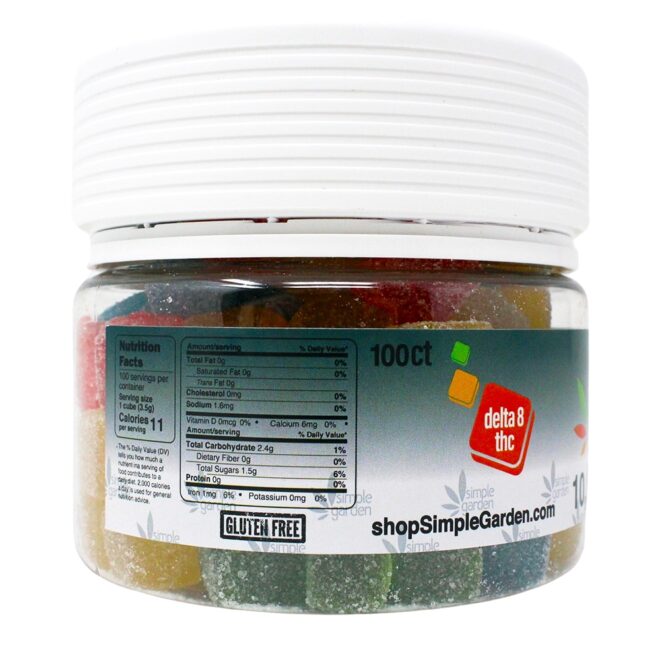 10,000mg Delta-8 THC Gummies (100 Count) - Assorted Flavors - Image 3
