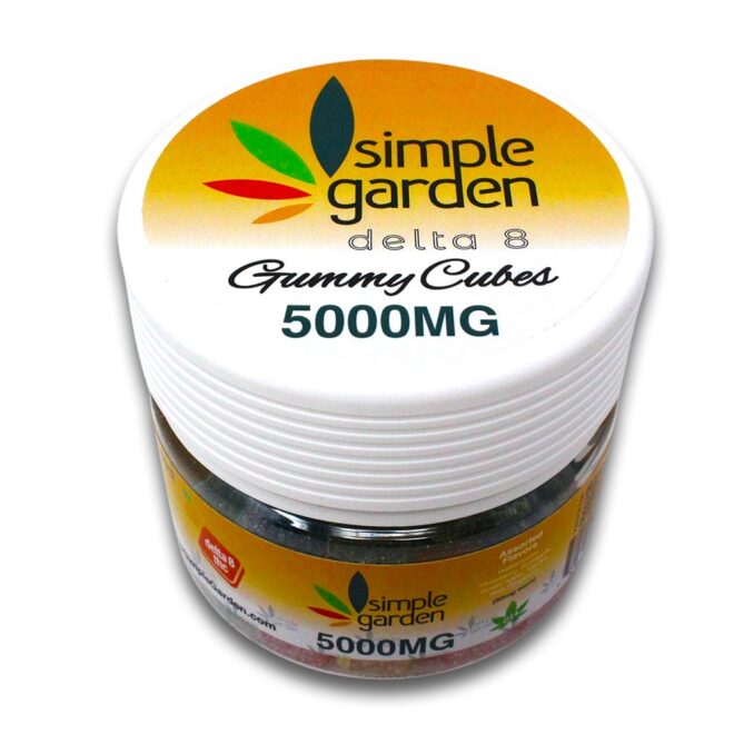 5000mg Delta-8 THC Gummies (100 Count) - Assorted Flavors - Image 4