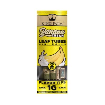 2 Mini Rolls by King Palm - Banana Cream