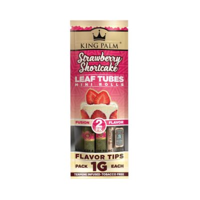 2 Mini Rolls by King Palm - Strawberry Shortcake