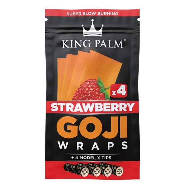 4 Goji Wraps w/ Model X Tips by King Palm - Image 4