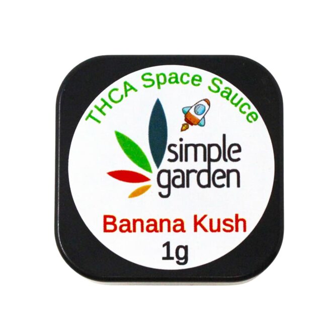 1G THCa Space Sauce Concentrate - Banana Kush