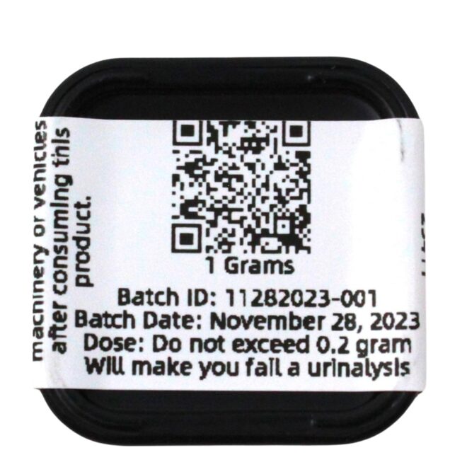 1G THCa Space Sauce Concentrate - Banana Kush - Image 3