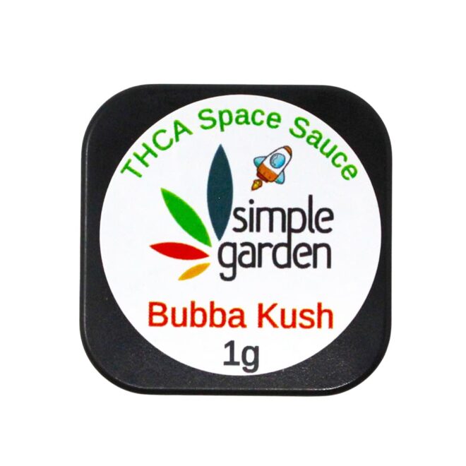 1G THCa Space Sauce Concentrate - Bubba Kush