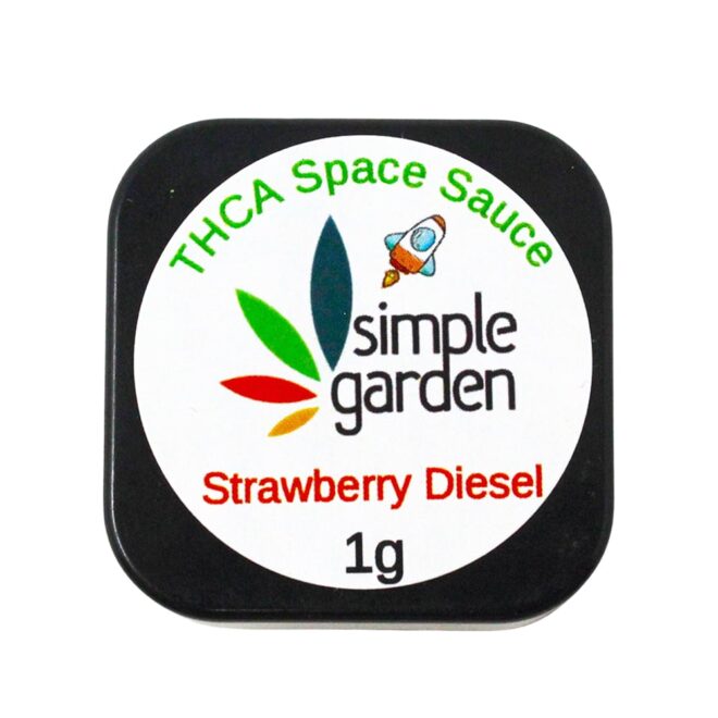 1G THCa Space Sauce Concentrate - Strawberry Diesel