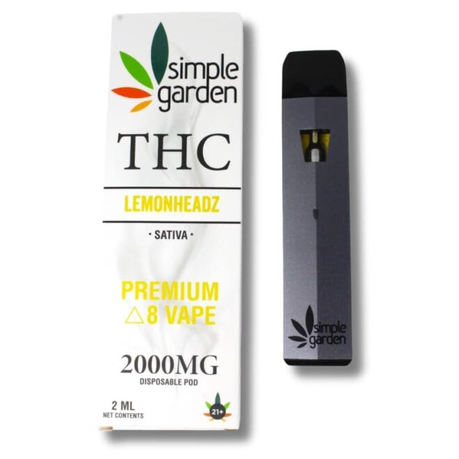 2000mg Delta-8 THC Disposable Vape - Lemonheadz (Sativa)