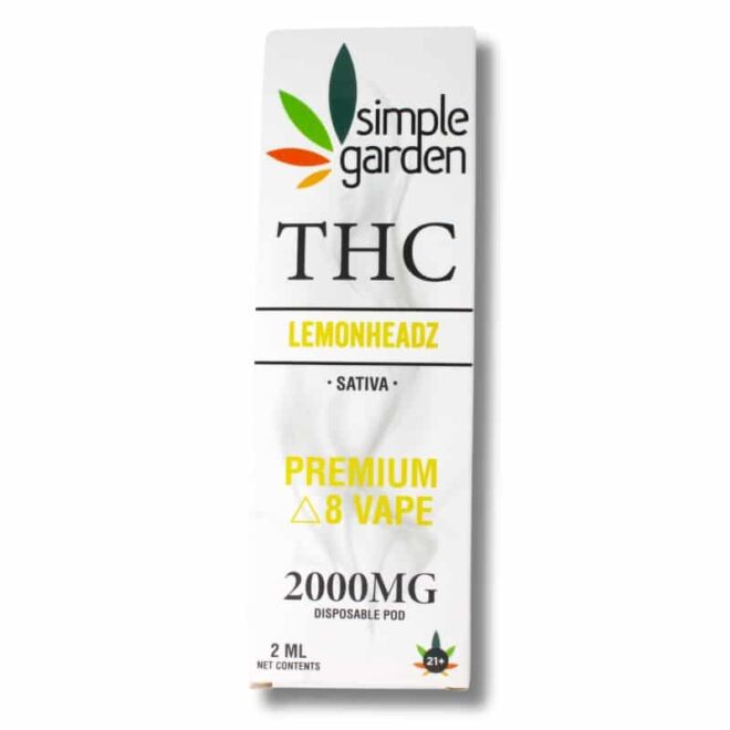 2000mg Delta-8 THC Disposable Vape - Lemonheadz (Sativa) - Image 3