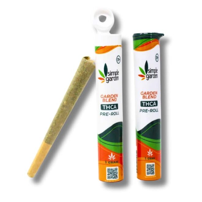 1G THCa Flower Pre-Roll - Garden Blend - Image 5