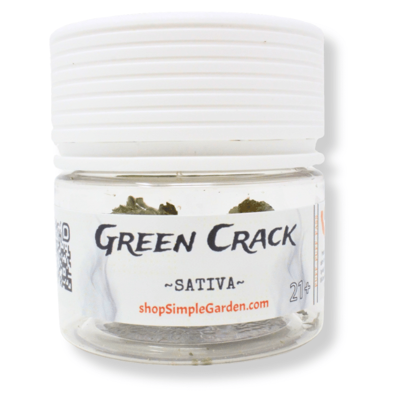 Green Crack (Sativa) - Indoor THCa Flower (3.5g) - Image 3