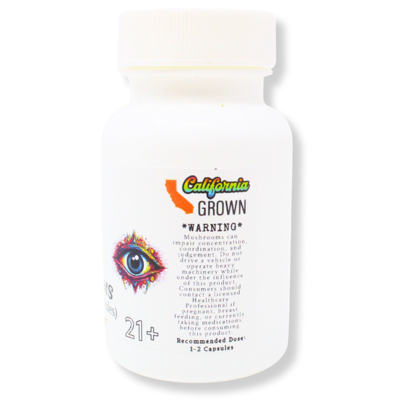 Magic Mushrooms Microdose Capsules (10 Capsules) - Image 2