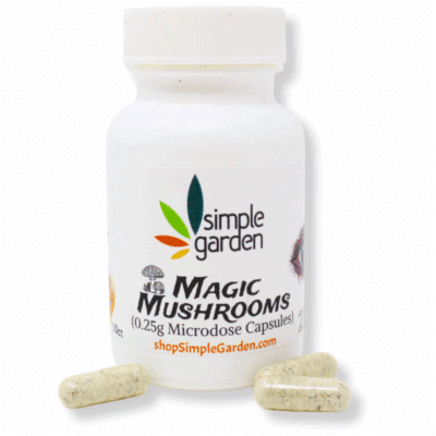 Magic Mushrooms Microdose Capsules (10 Capsules)