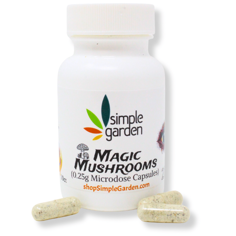 Magic Mushrooms Microdose Capsules (10 Capsules)