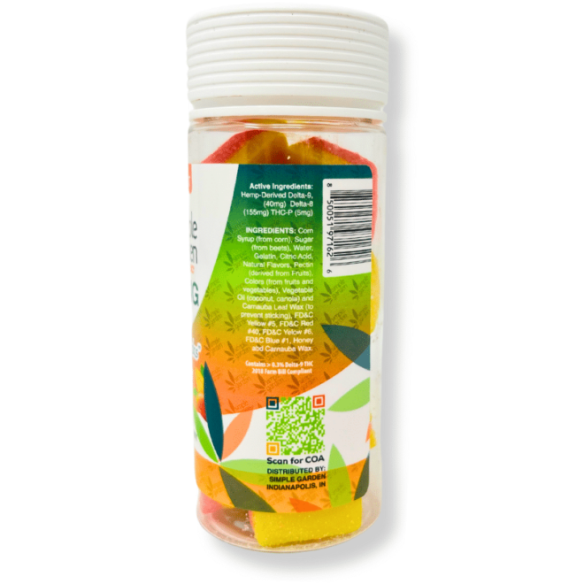 3000mg Double-Stacked Gummies - Delta-9 + Delta-8 + THCp (200mg each - 15 Count) - Grape-Green Apple - Image 7