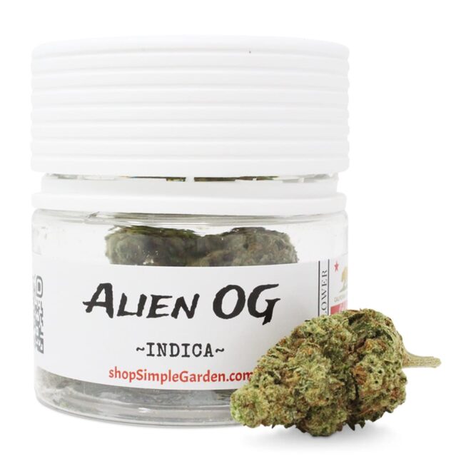 Alien OG (Indica) - Indoor THCa Flower (3.5g)