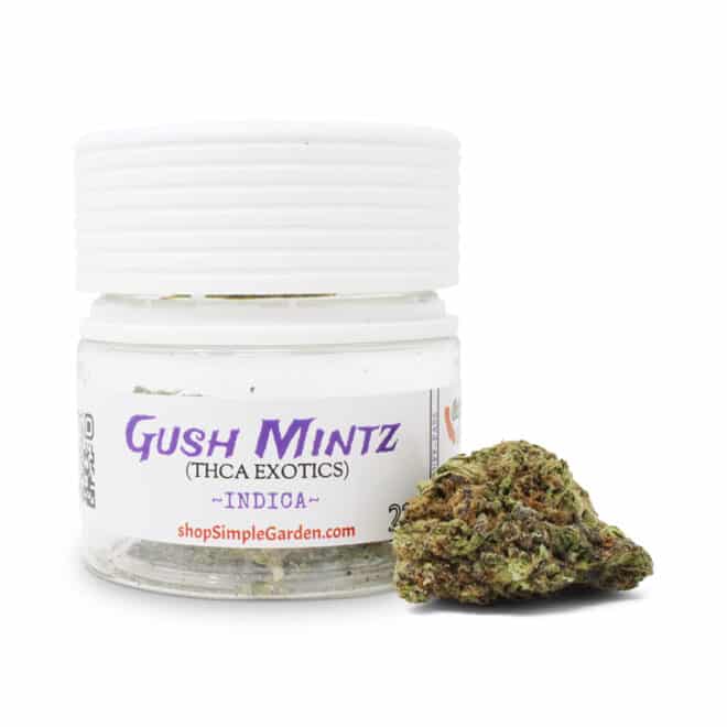 Gush Mintz (Indica) - Indoor THCa Flower (3.5g)