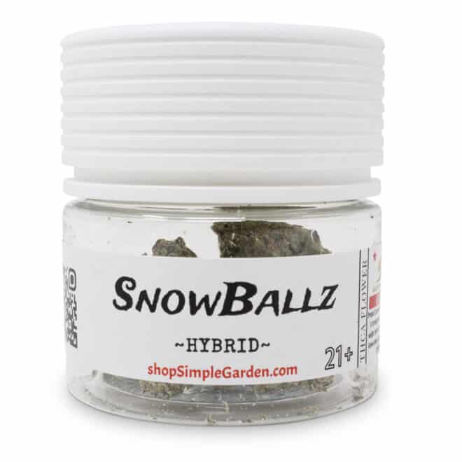 SnowBallz (Hybrid) - Indoor THCa Flower (3.5g) - Image 2