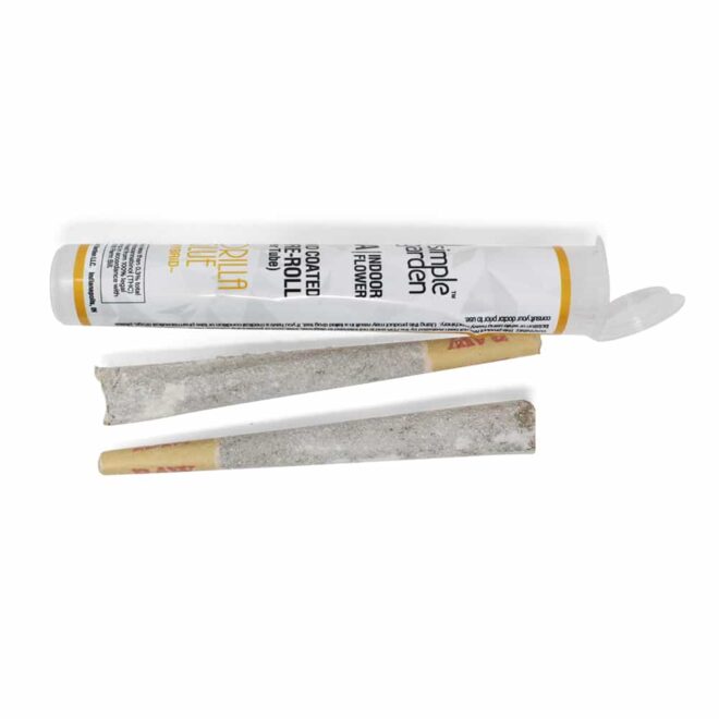 1.5g THCa Diamond-Coated Flower Pre-Roll 2pack – Gorilla Glue (Hybrid)