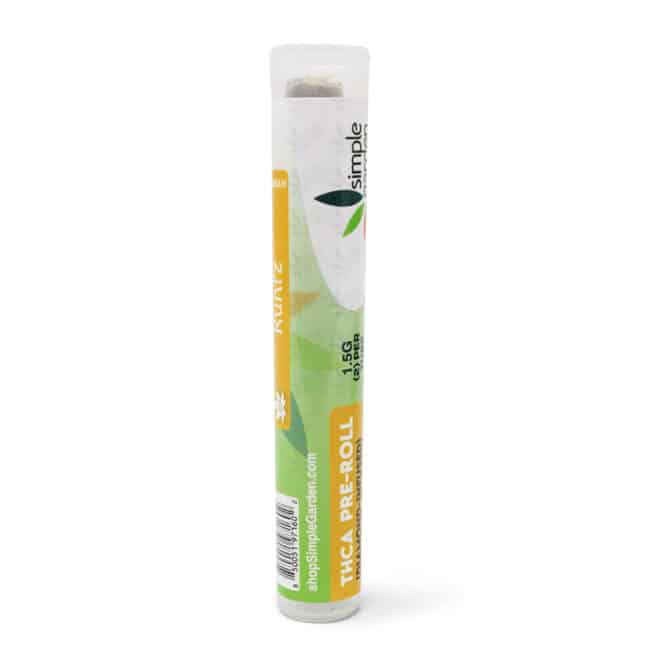 1.5g THCa Diamond-Infused Flower Pre-Roll 2pack – Runtz (Hybrid) - Image 2