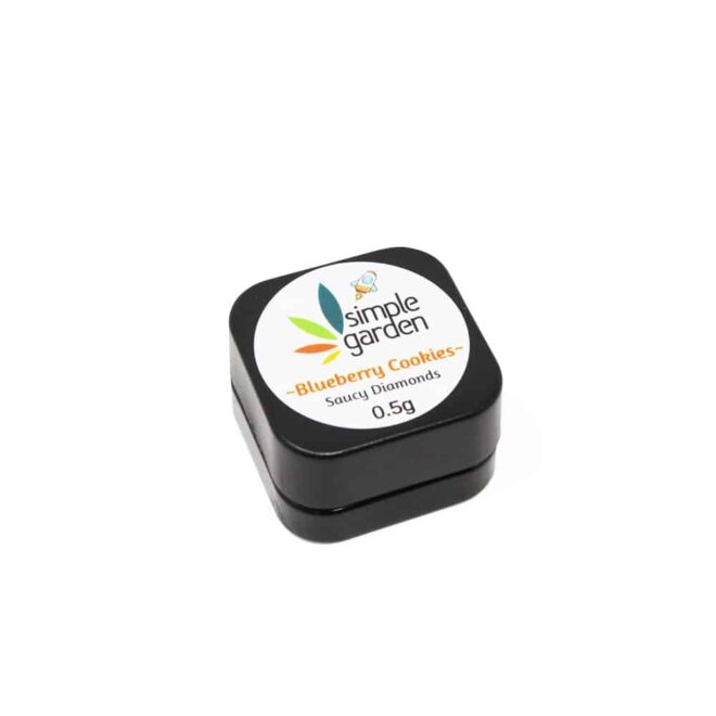 .5G THCa Saucy Diamonds Concentrate - Blueberry Cookies - Image 3