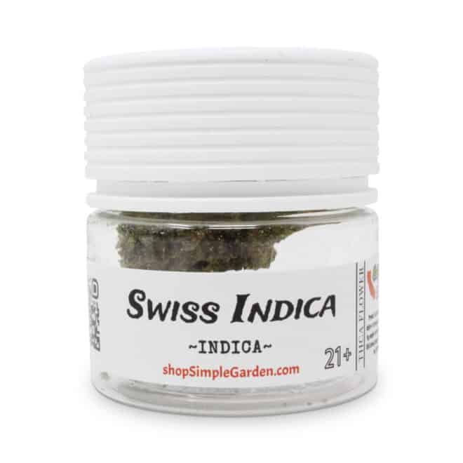 Swiss Indica (Indica) - Indoor THCa Flower (3.5g) - Image 2