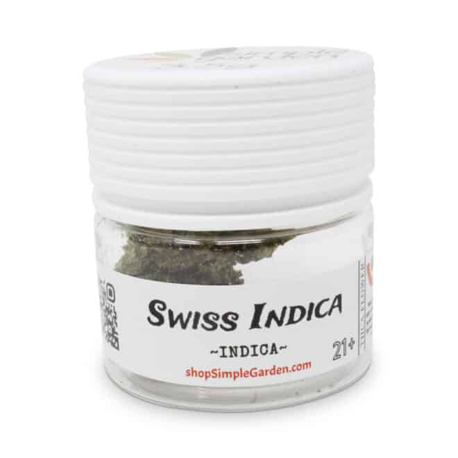 Swiss Indica (Indica) - Indoor THCa Flower (3.5g) - Image 5