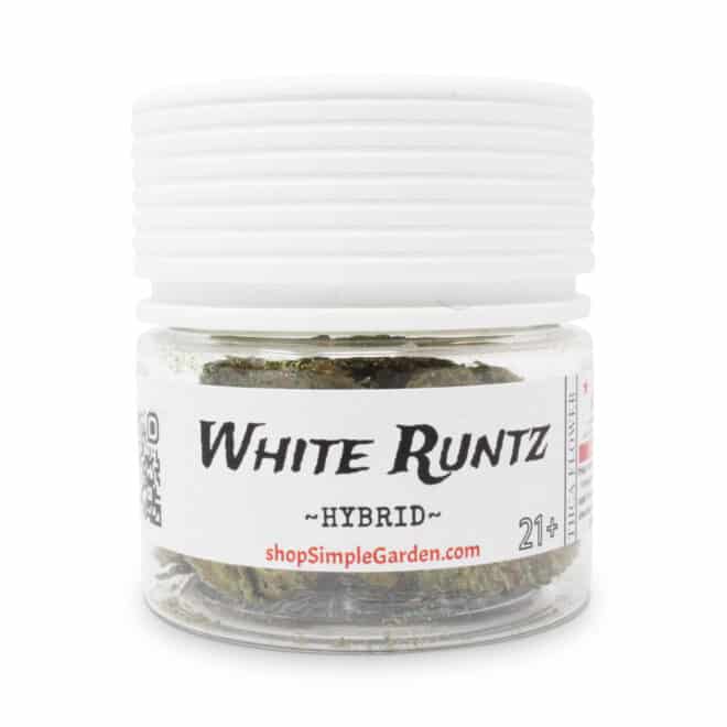 White Runtz (Hybrid) - Indoor THCa Flower (3.5g) - Image 2