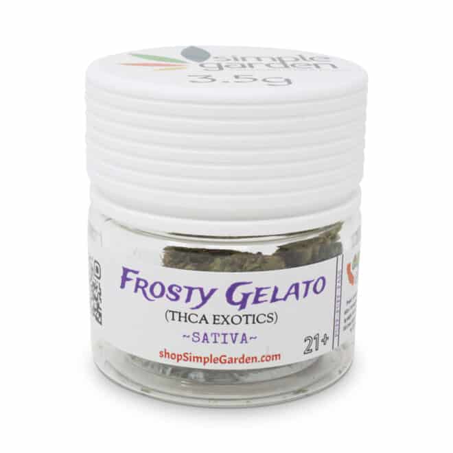 Frosty Gelato (Sativa) - Indoor THCa Flower (3.5g) - Image 5