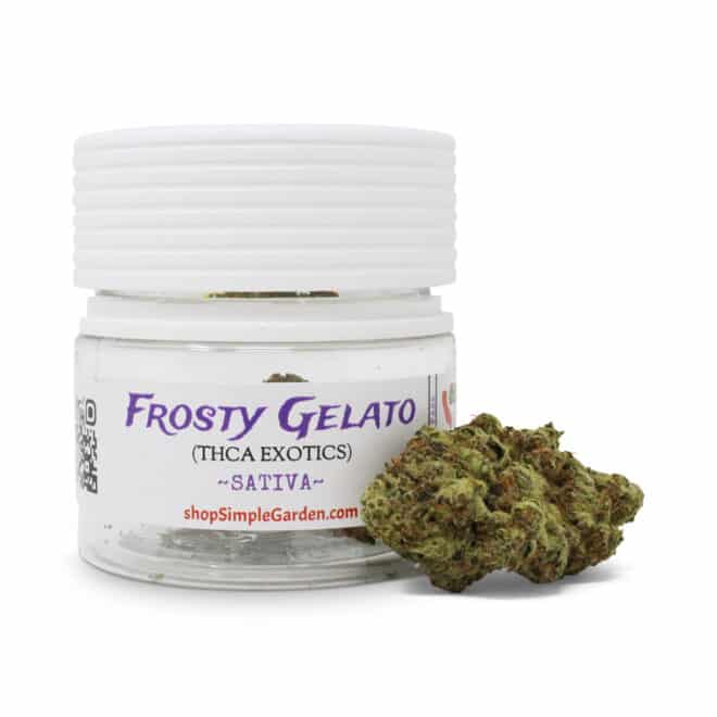 Frosty Gelato (Sativa) - Indoor THCa Flower (3.5g)