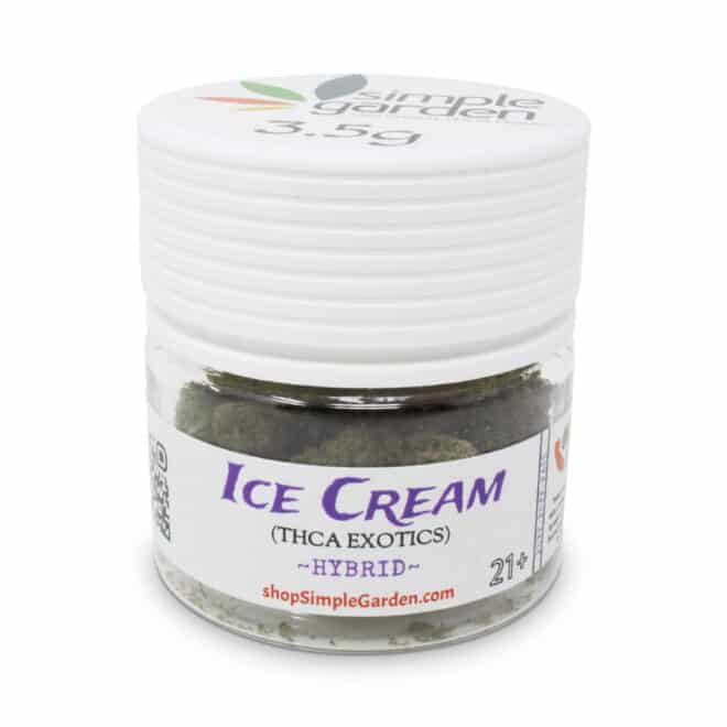 Ice Cream (Hybrid) - Indoor THCa Flower (3.5g) - Image 5