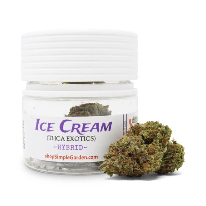 Ice Cream (Hybrid) - Indoor THCa Flower (3.5g)