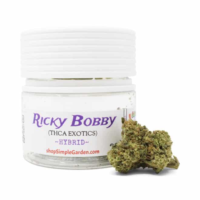 Ricky Bobby (Hybrid) - Indoor THCa Flower (3.5g)