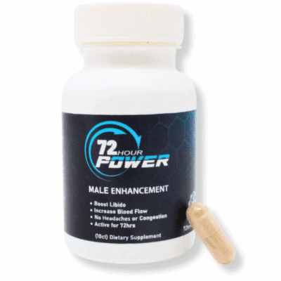 72 Hour Power – Male Enhancement Supplement (10 Capsules)