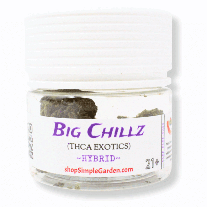Big Chillz (Hybrid) - Indoor THCa Flower (3.5g) - Image 5