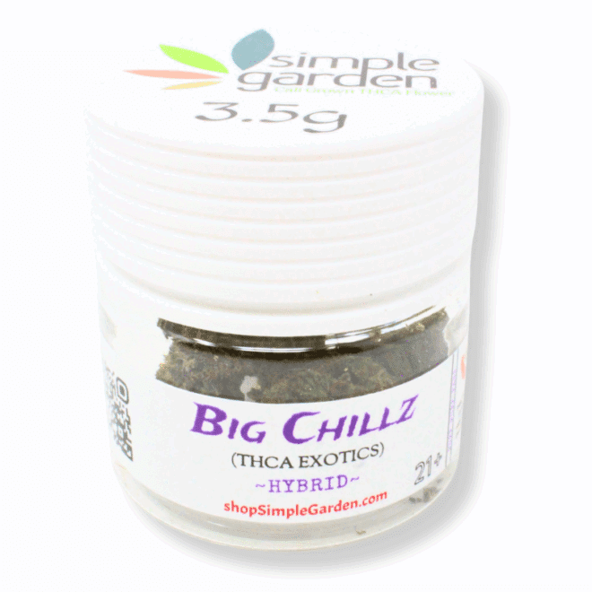 Big Chillz (Hybrid) - Indoor THCa Flower (3.5g) - Image 3